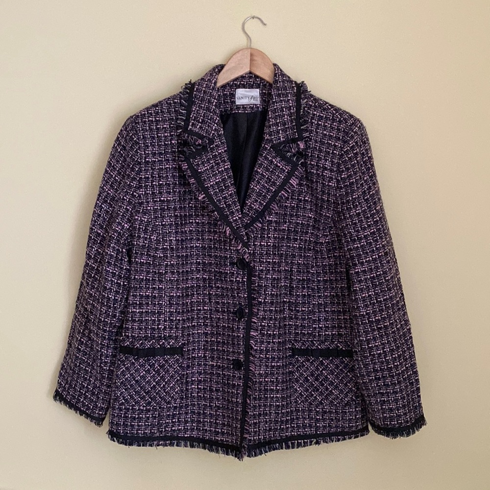 Vintage Tweed Vanity Fair Blazer